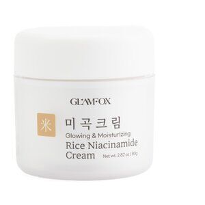 GLAMFOX multi Made In Korea 2.82 Oz Rice Niacinamide Cream